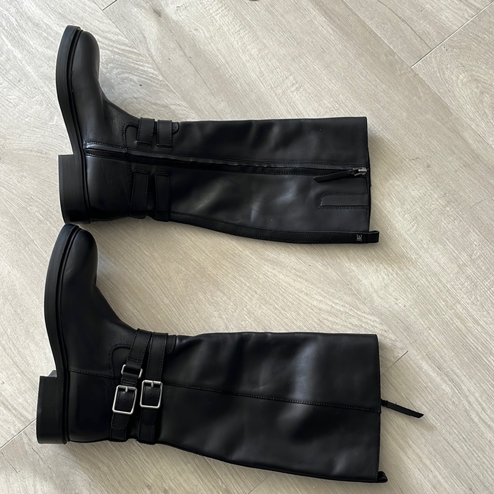 Sam Edelman black boots. Worn twice and in fantastic shape. Size 9.